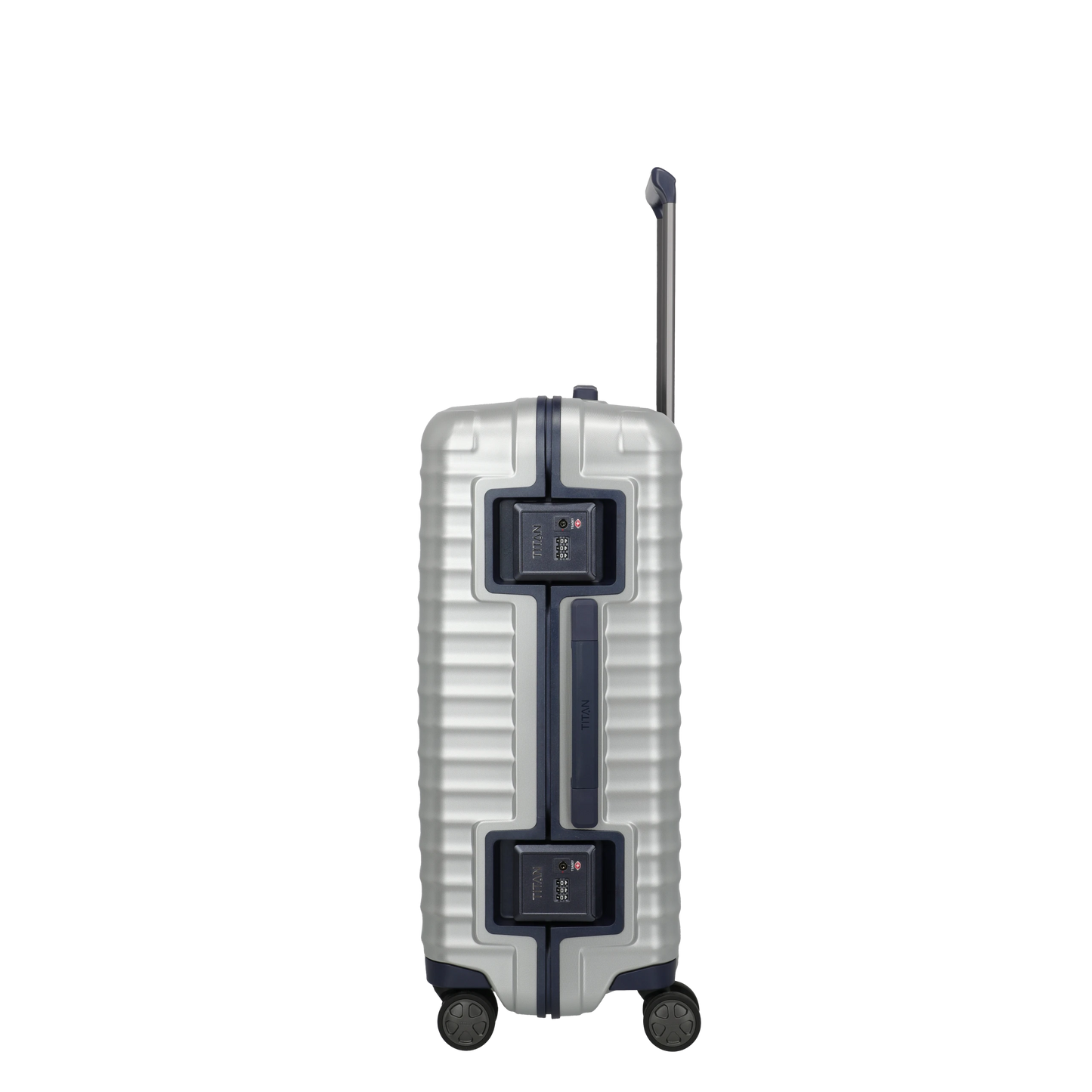 LITRON Valise Trolley FRAME M Rigide en Polycarbonate Léger avec Serrure TSA Monobloc - Bagage soute 84L