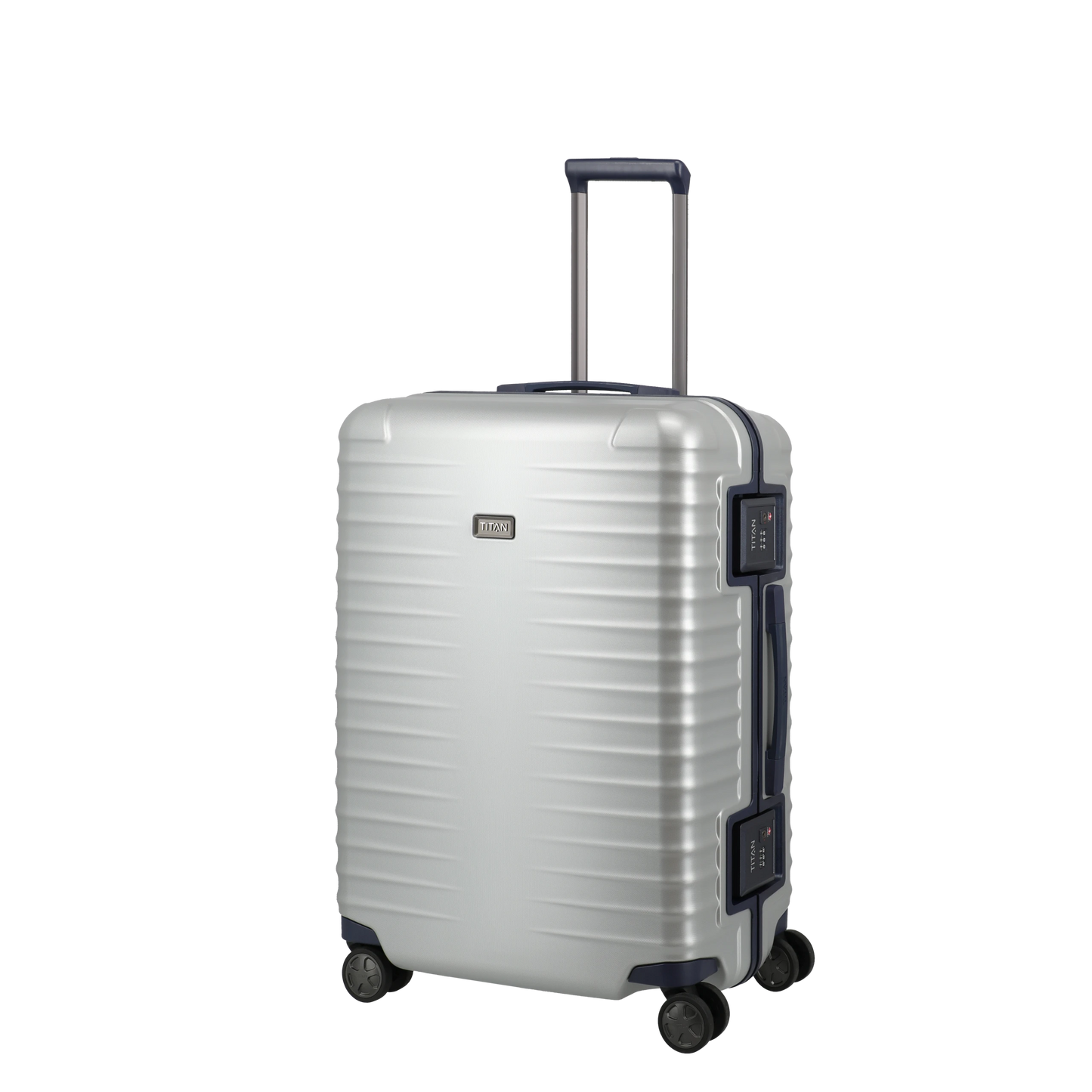LITRON Valise Trolley FRAME M Rigide en Polycarbonate Léger avec Serrure TSA Monobloc - Bagage soute 84L