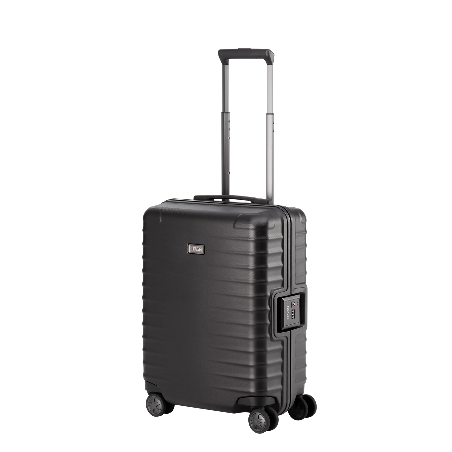 Lightweight Hand Luggage LITRON Trolley FRAME S - Polycarbonate with TSA Monobloc Lock
