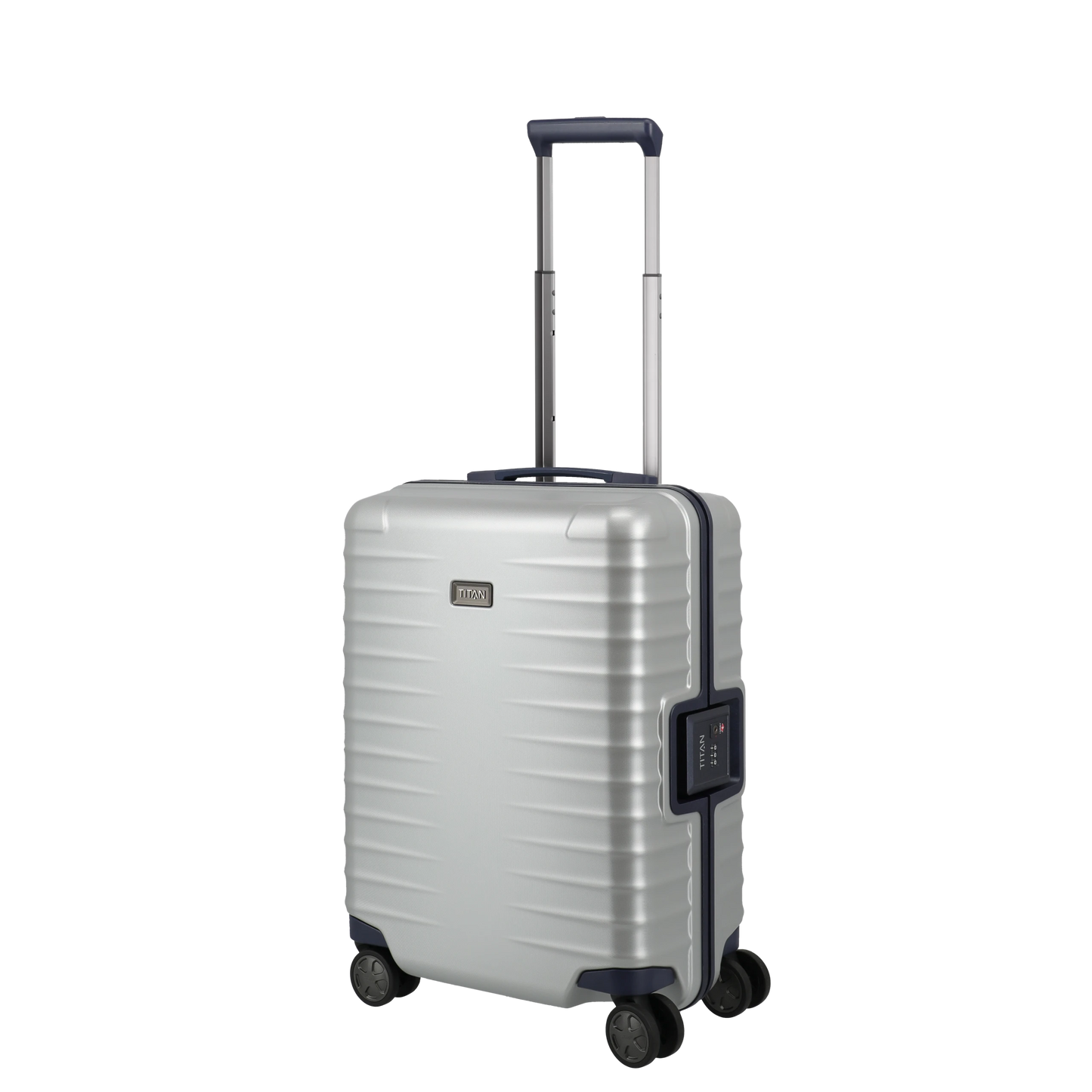 Lightweight Hand Luggage LITRON Trolley FRAME S - Polycarbonate with TSA Monobloc Lock