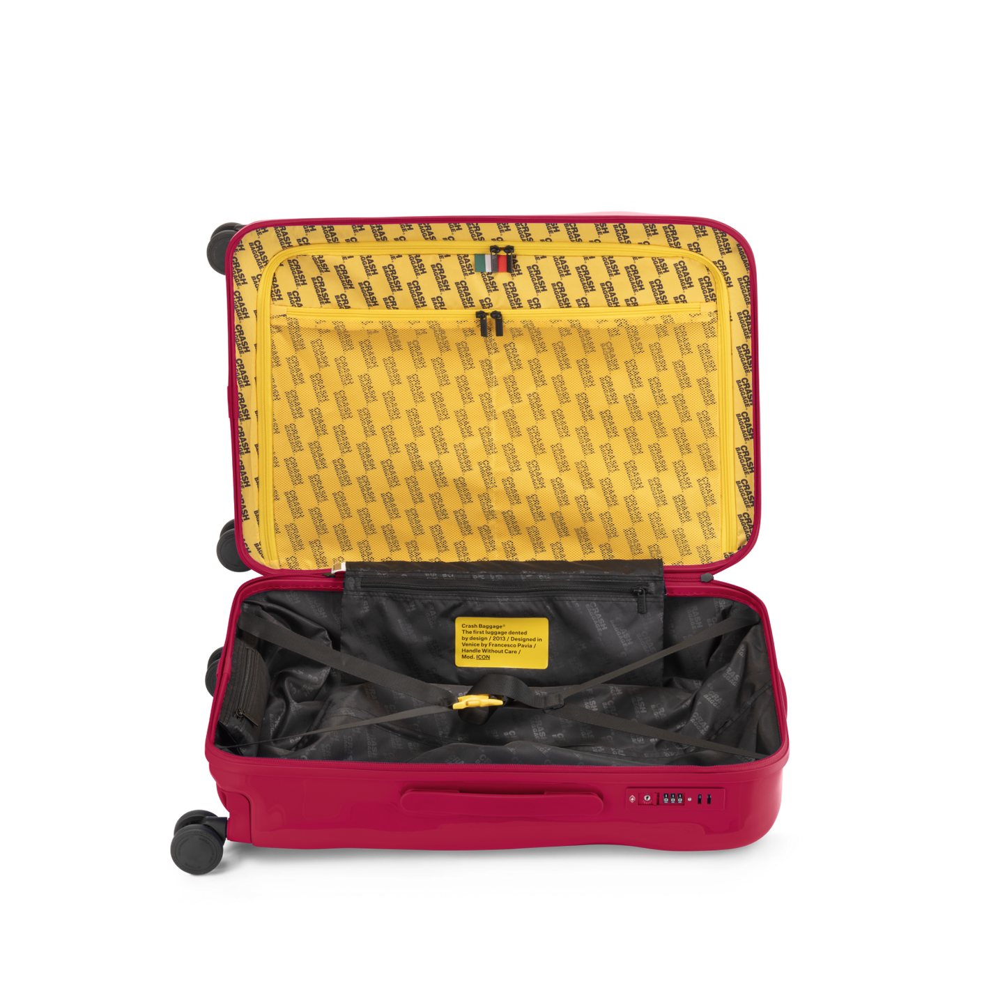 CRASH BAGGAGE ICON medium dented suitcase