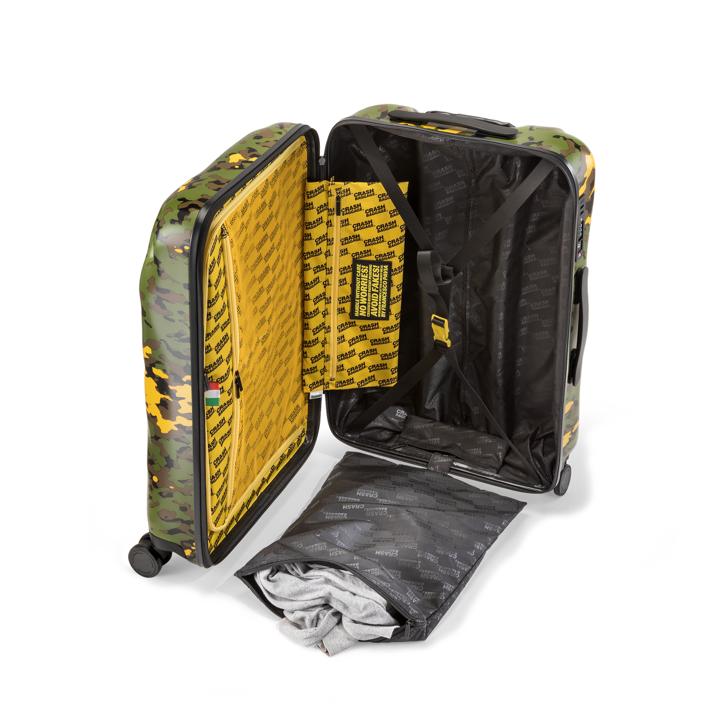 CRASH BAGGAGE ICON medium dented suitcase