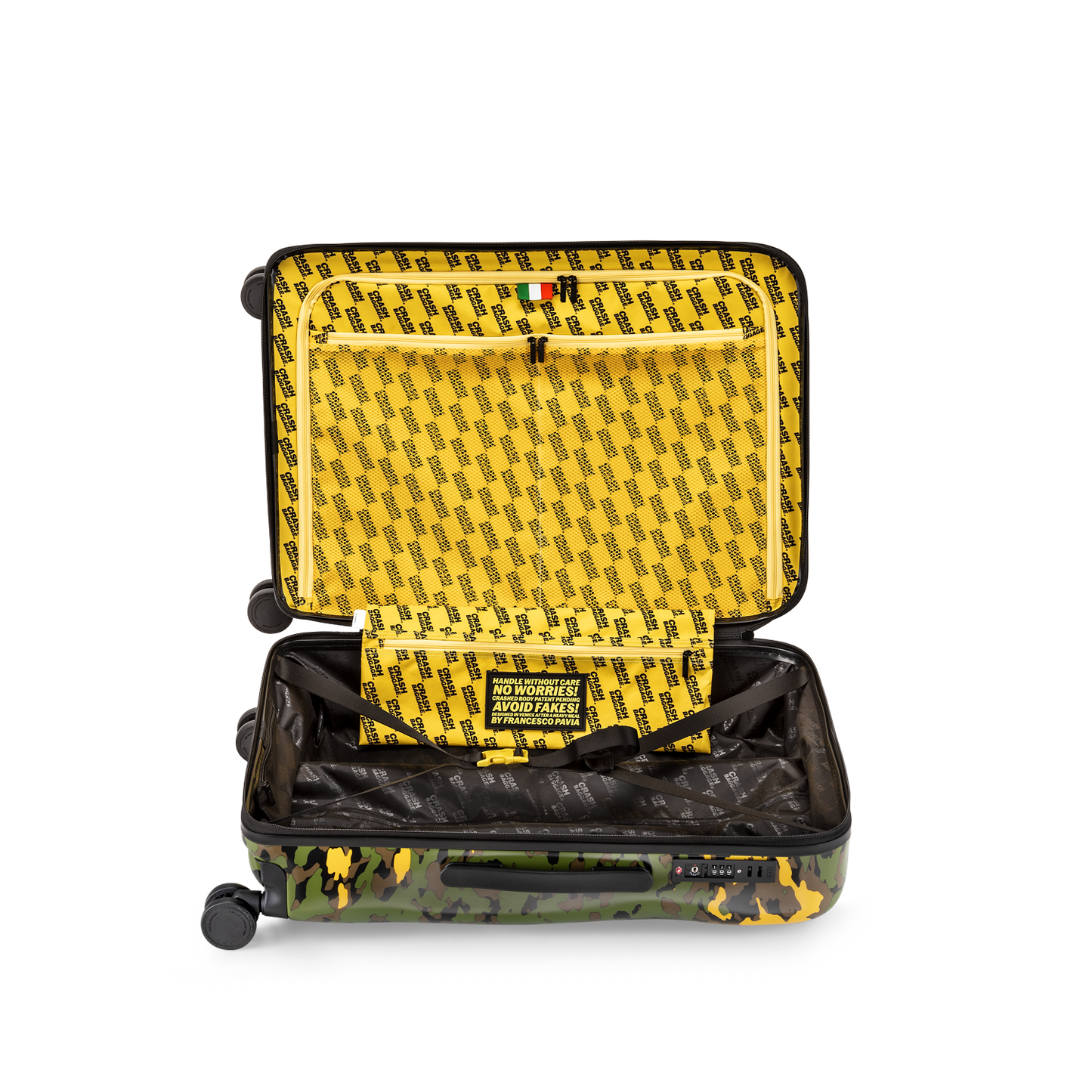 CRASH BAGGAGE ICON medium dented suitcase