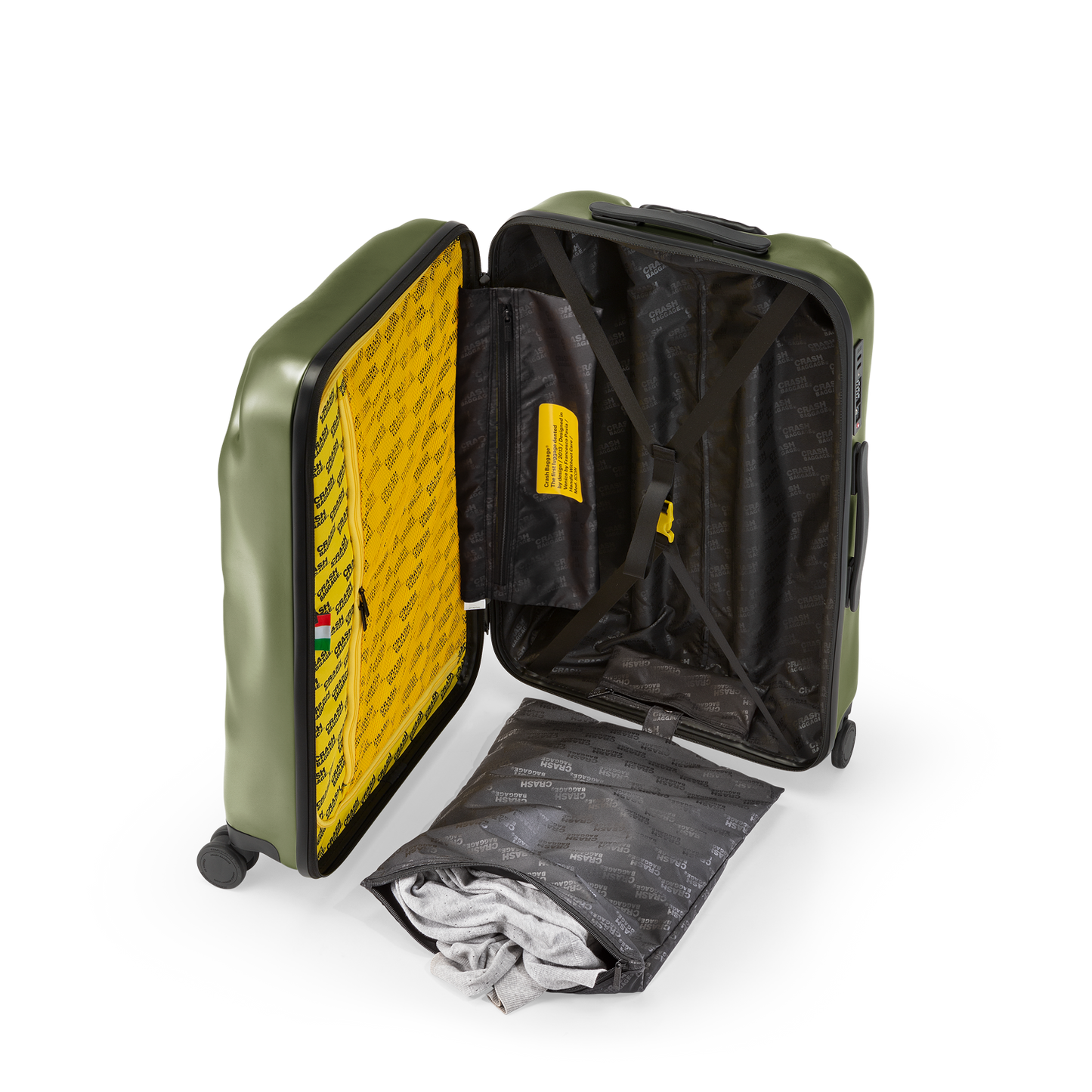 CRASH BAGGAGE ICON medium dented suitcase