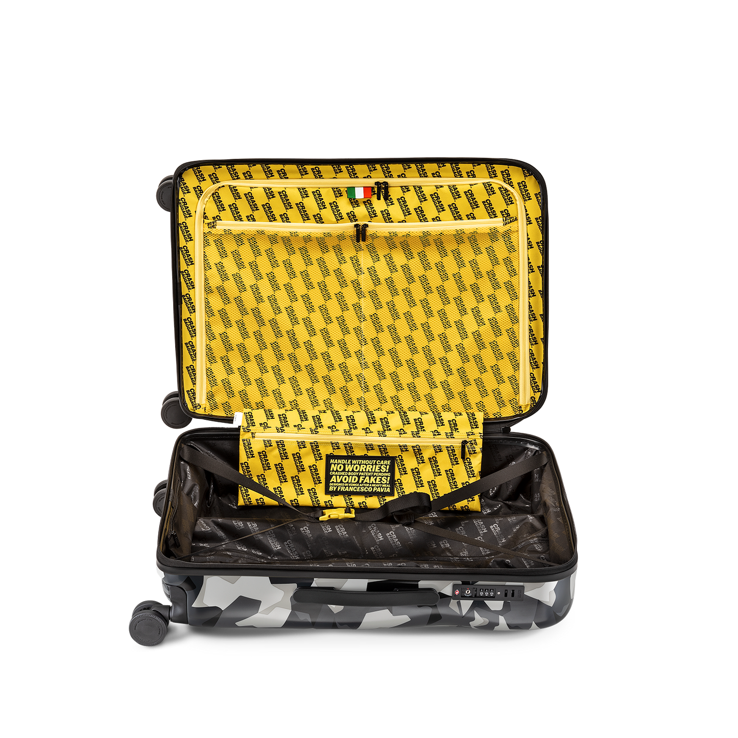 CRASH BAGGAGE ICON medium dented suitcase