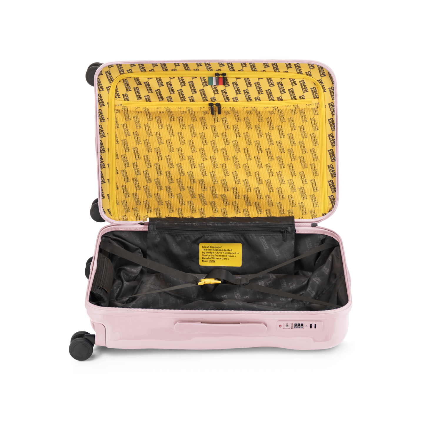 CRASH BAGGAGE ICON medium dented suitcase