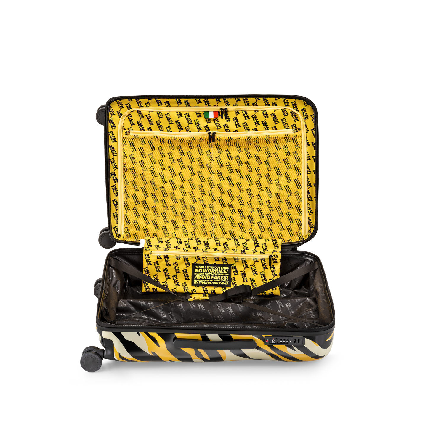 CRASH BAGGAGE ICON medium dented suitcase