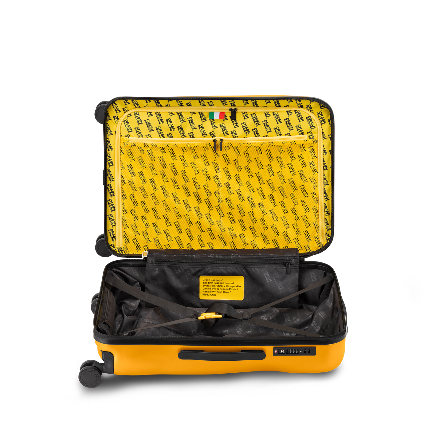 CRASH BAGGAGE ICON medium dented suitcase