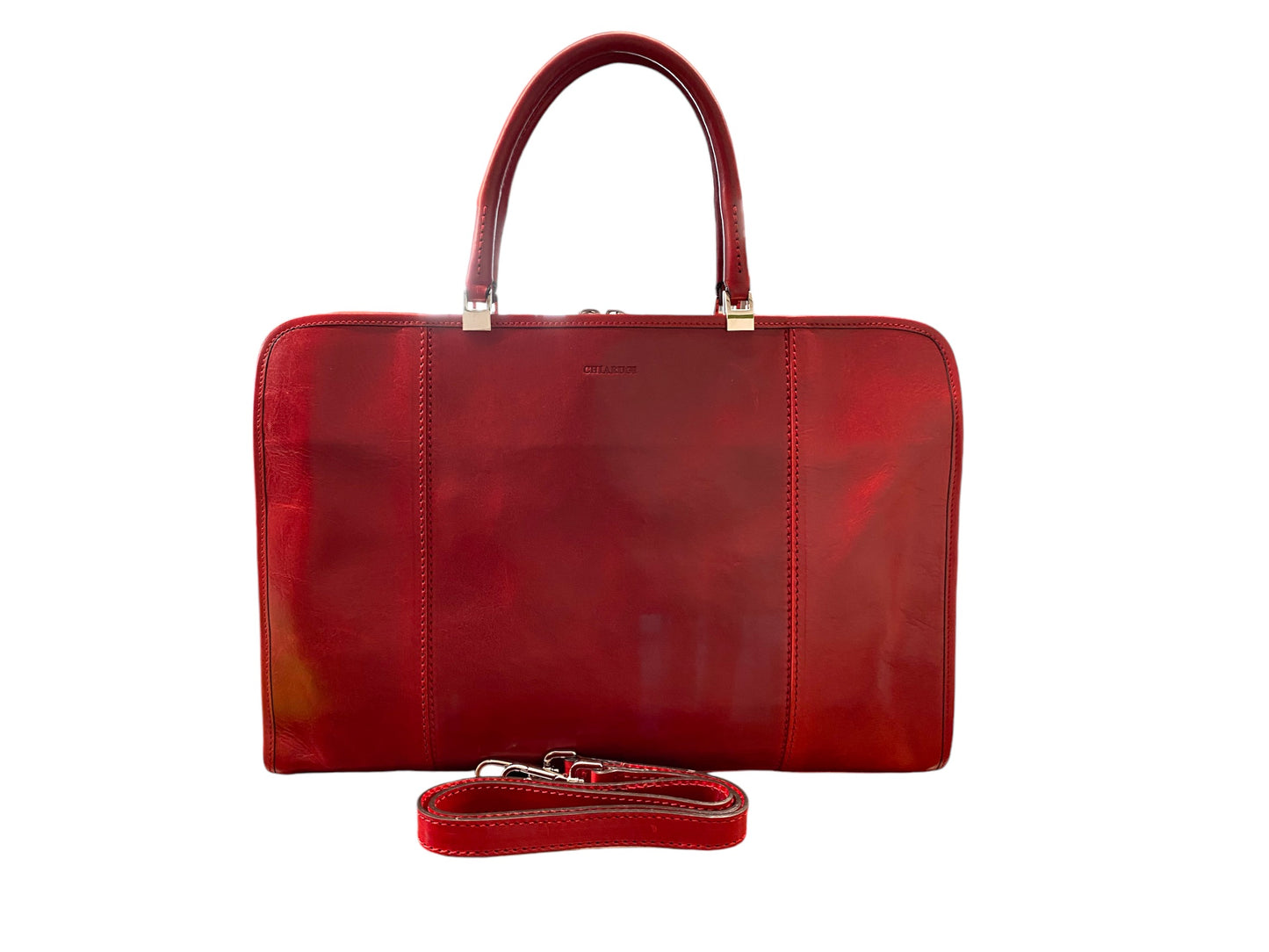Chiarugi LEATHER work briefcase for documents
