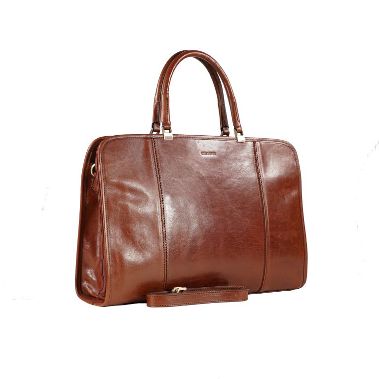 Chiarugi LEATHER work briefcase for documents