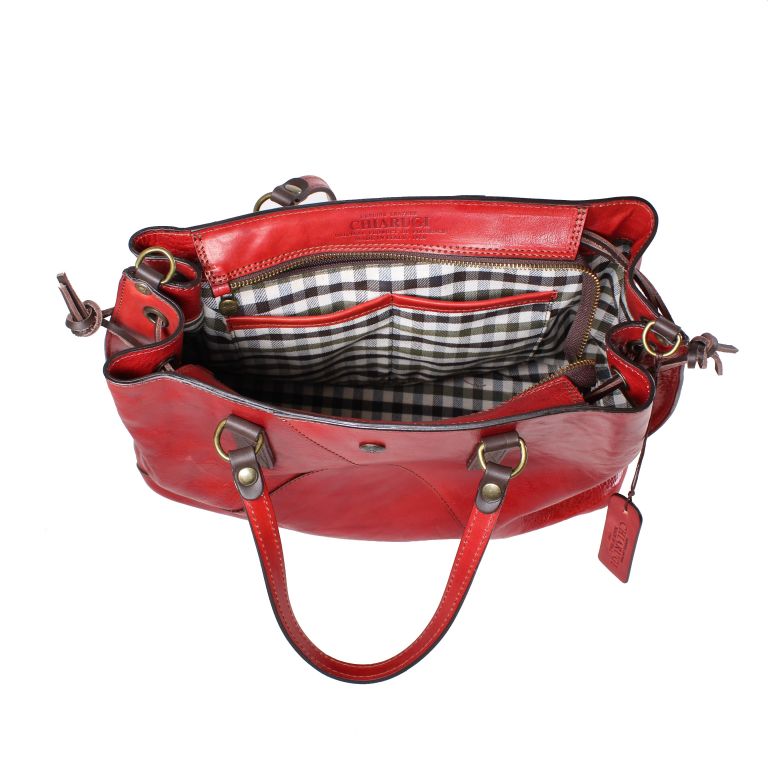 Men's backpack laptop holder LEATHER Chiarugi