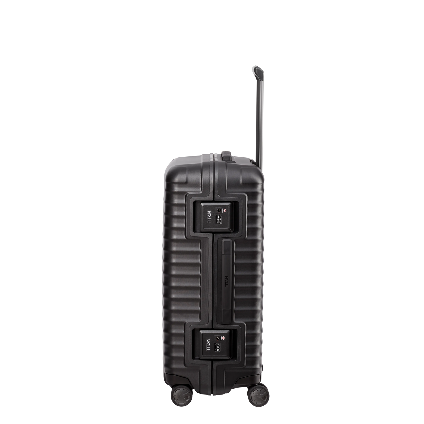 LITRON Valise Trolley FRAME M Rigide en Polycarbonate Léger avec Serrure TSA Monobloc - Bagage soute 84L