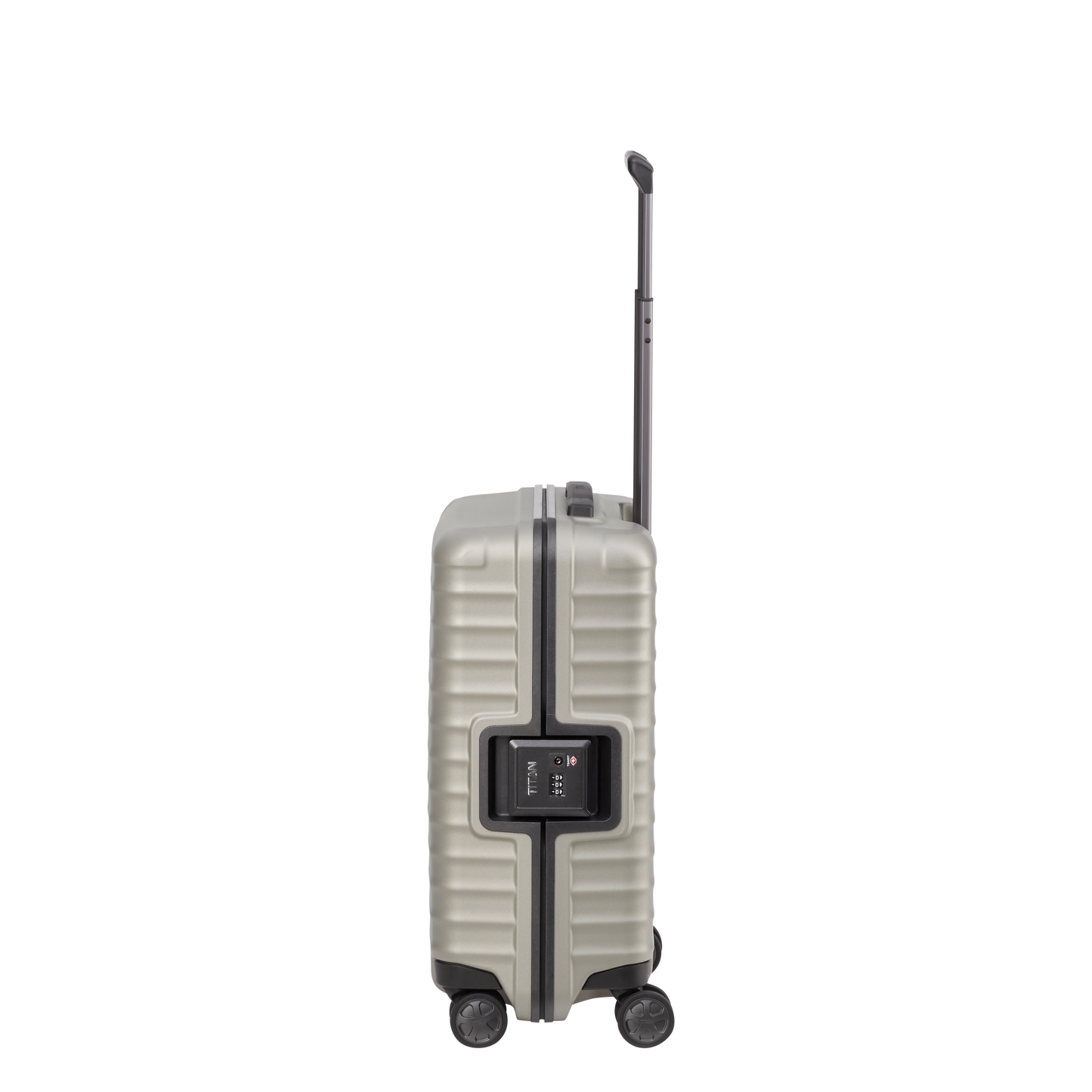 Lightweight Hand Luggage LITRON Trolley FRAME S - Polycarbonate with TSA Monobloc Lock