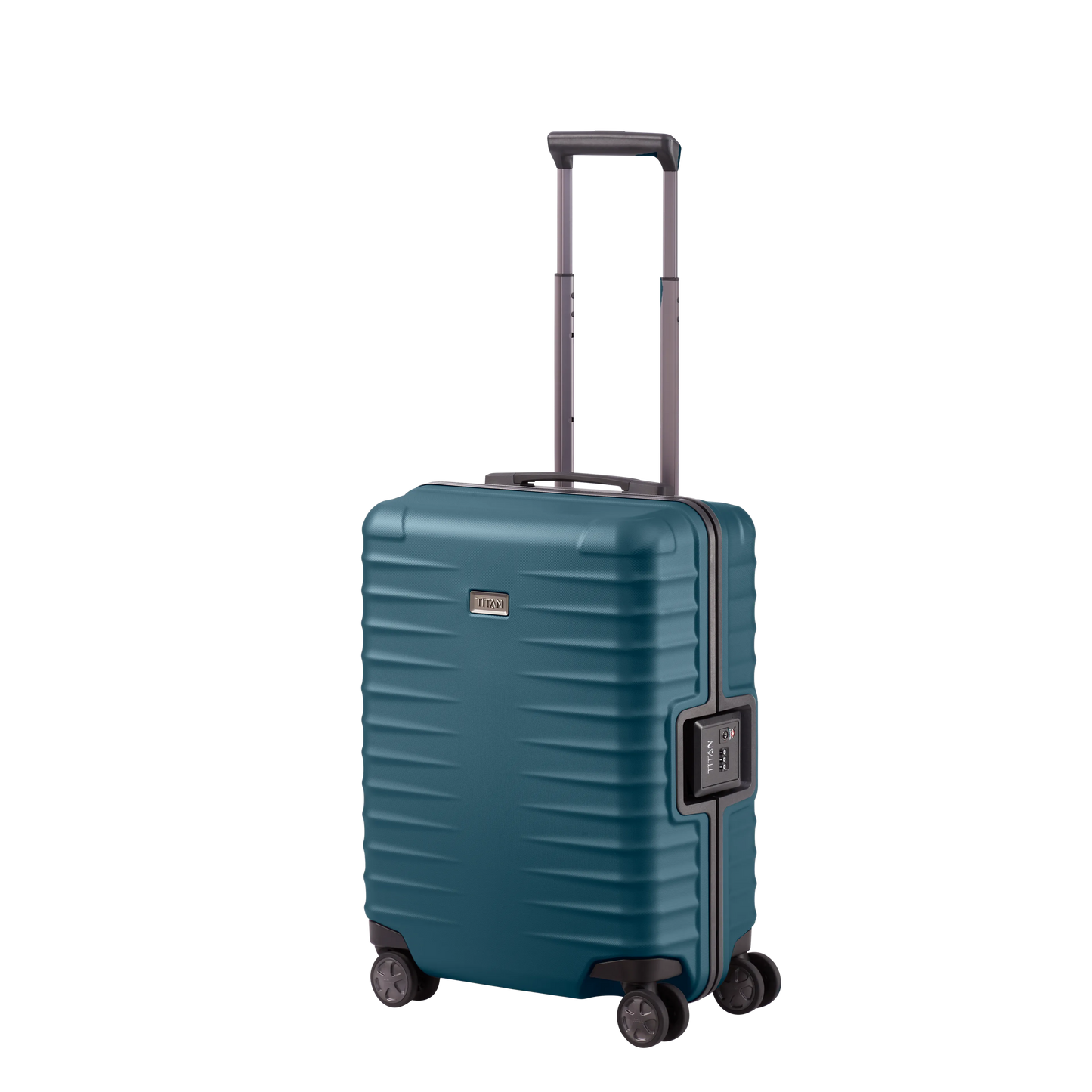 Lightweight Hand Luggage LITRON Trolley FRAME S - Polycarbonate with TSA Monobloc Lock