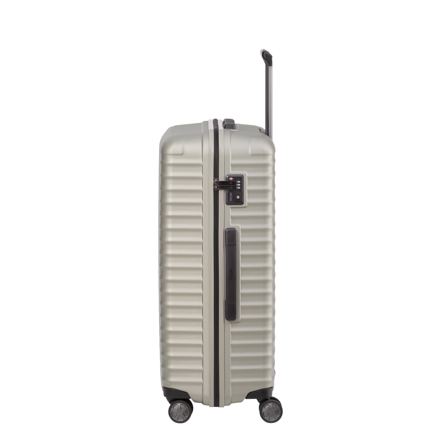 LITRON Trolley L Hard Shell Suitcase in Lightweight Polycarbonate with TSA Lock - Large 100L Hold Luggage