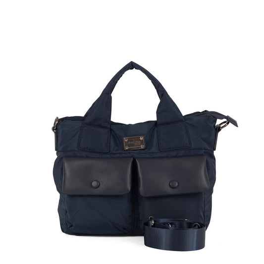 Sac en cuir et nylon