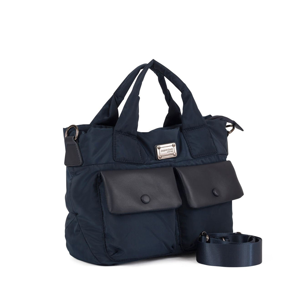 Sac en cuir et nylon