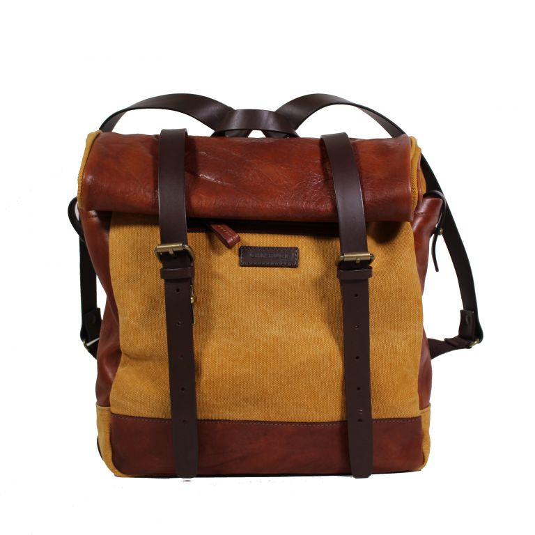 Men's backpack laptop holder LEATHER Chiarugi