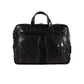 Chiarugi Leather Briefcase with Front Pockets