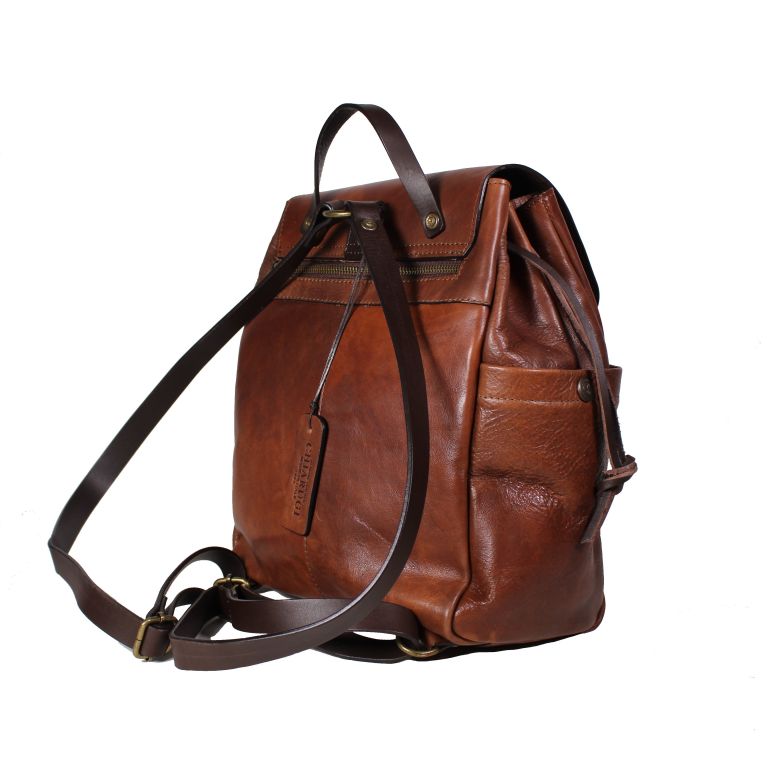Men's backpack laptop holder LEATHER Chiarugi