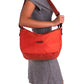 Leather and nylon bag
