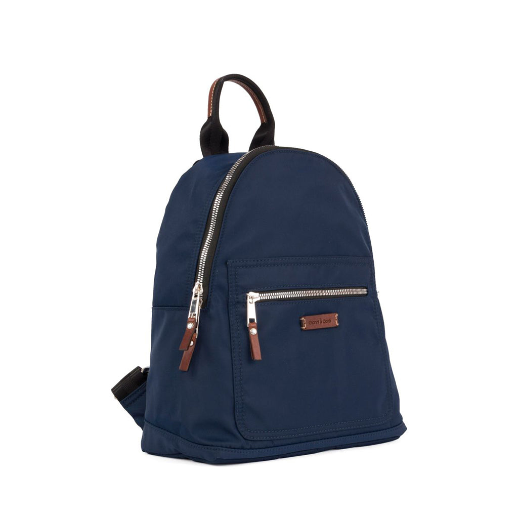 Sac à dos en nylon et cuir