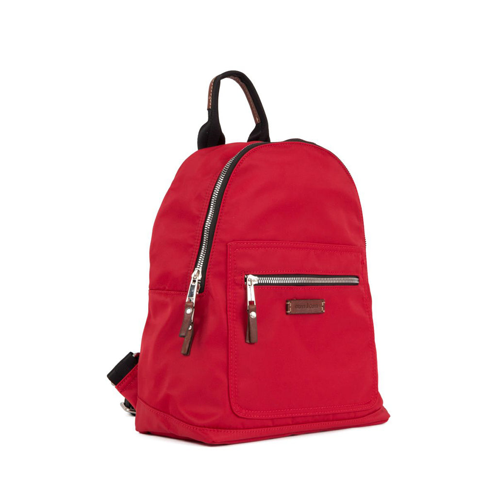 Sac à dos en nylon et cuir