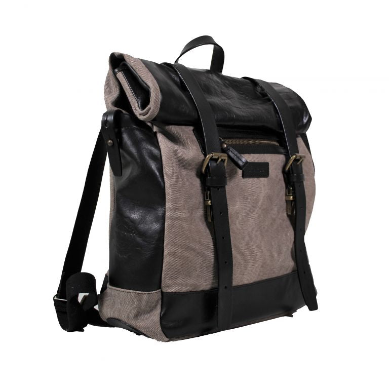 Men's backpack laptop holder LEATHER Chiarugi