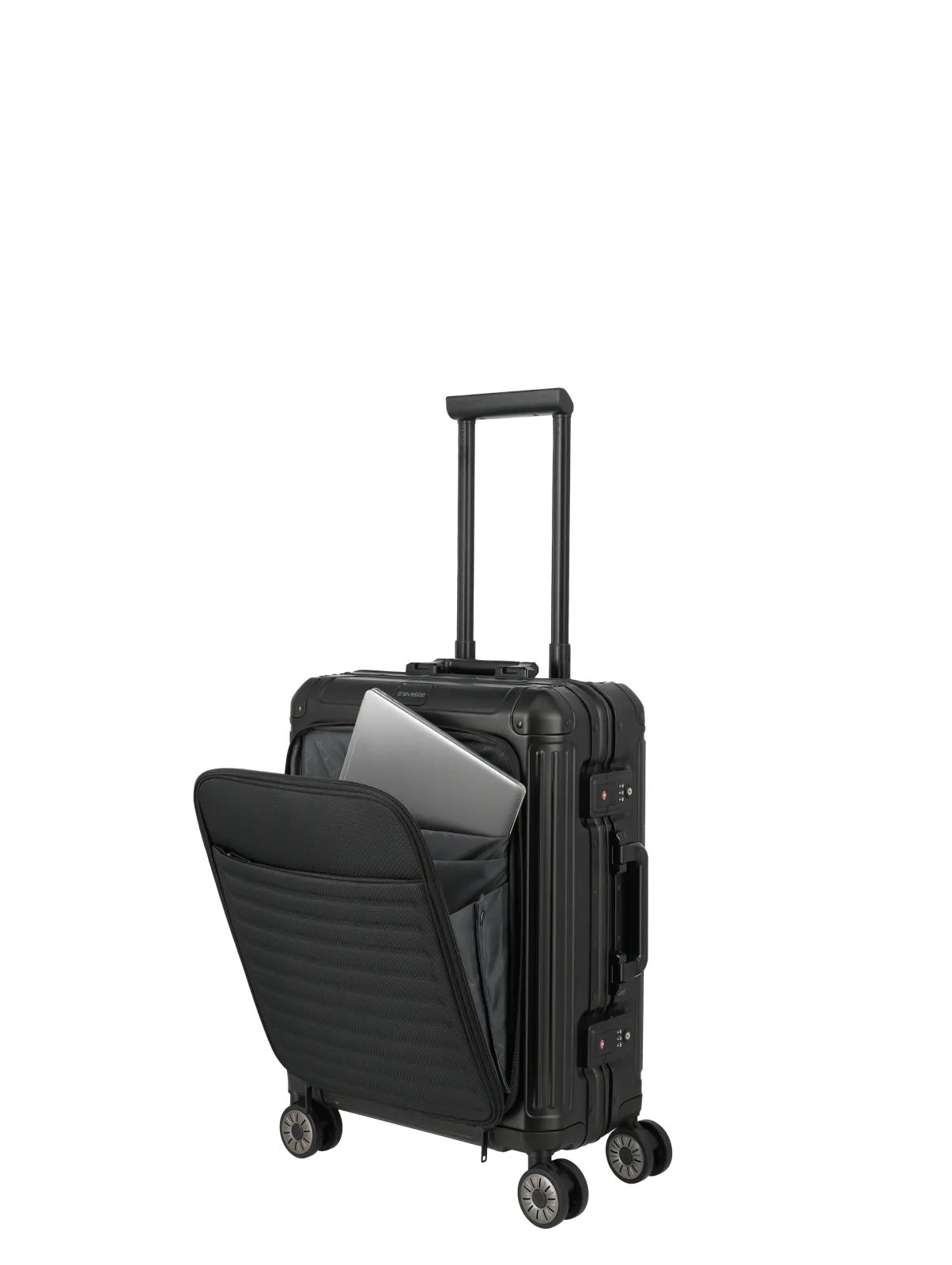 TRAVELITE NEXT Cabin Aluminum Hand Luggage Suitcase with Laptop Pocket