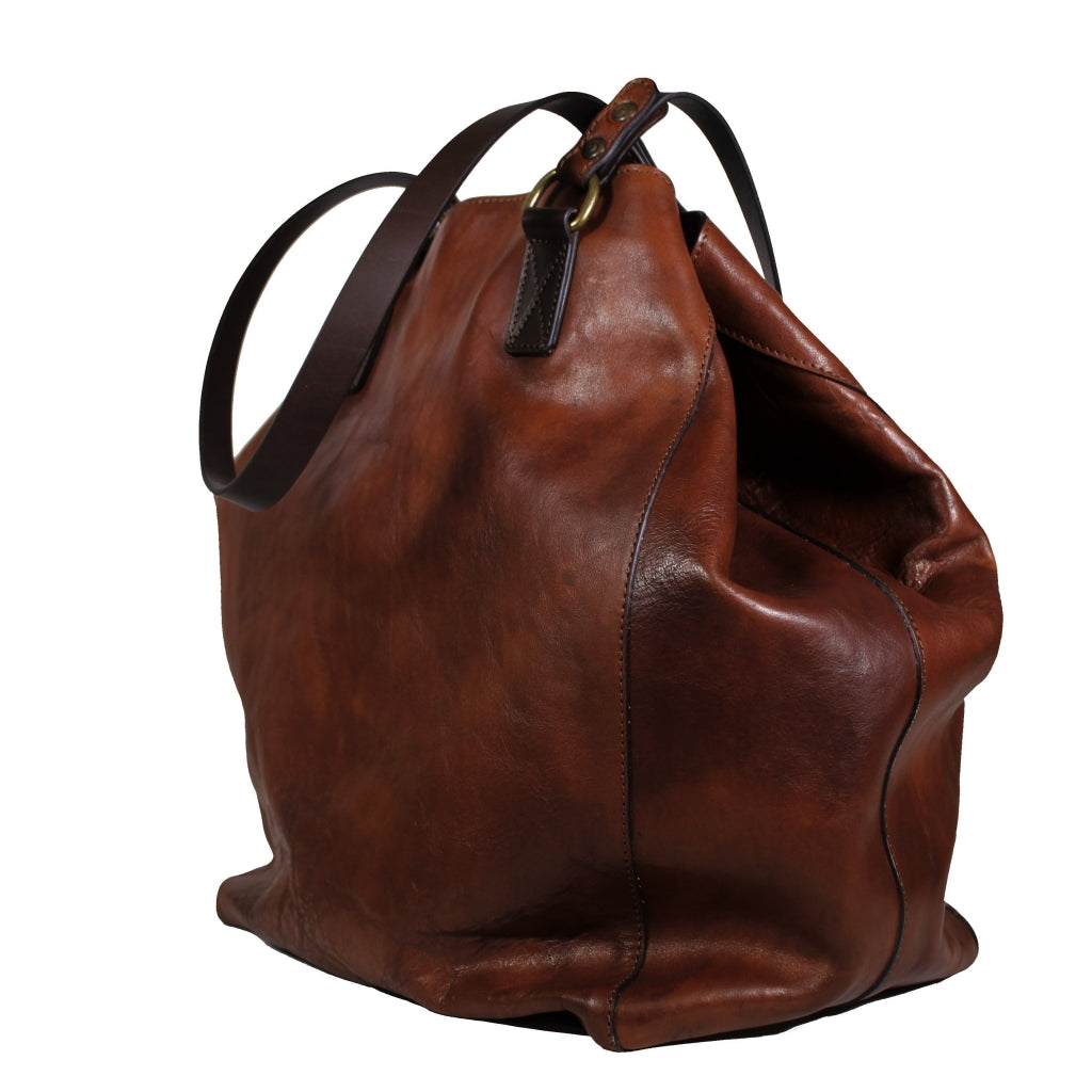 Men's backpack laptop holder LEATHER Chiarugi