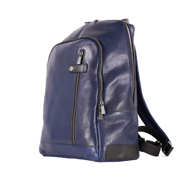 Men's backpack laptop holder LEATHER Chiarugi
