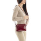 Leather shoulder bag