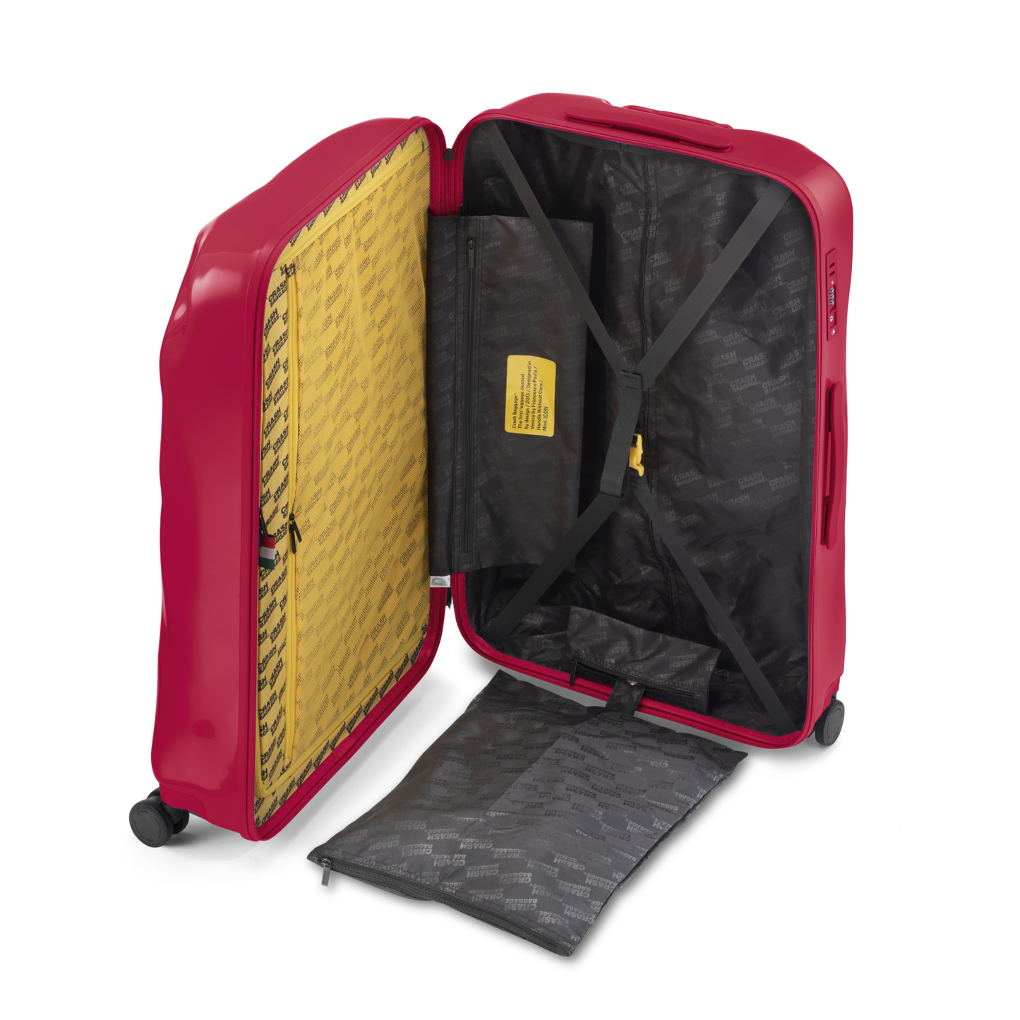 CRASH BAGGAGE ICON Large Dented Suitcase