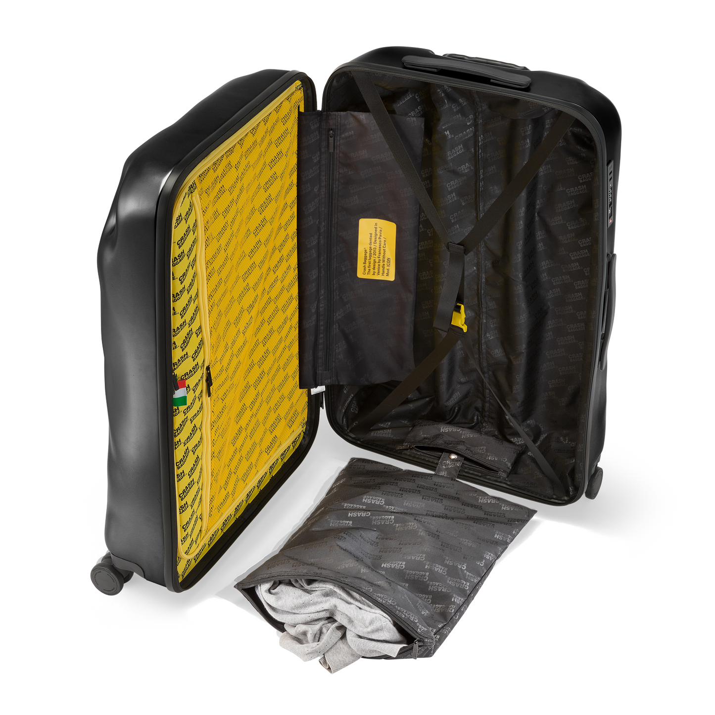 CRASH BAGGAGE ICON Large Dented Suitcase