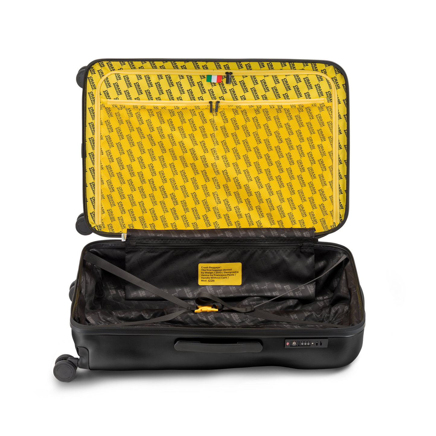 CRASH BAGGAGE ICON Large Dented Suitcase