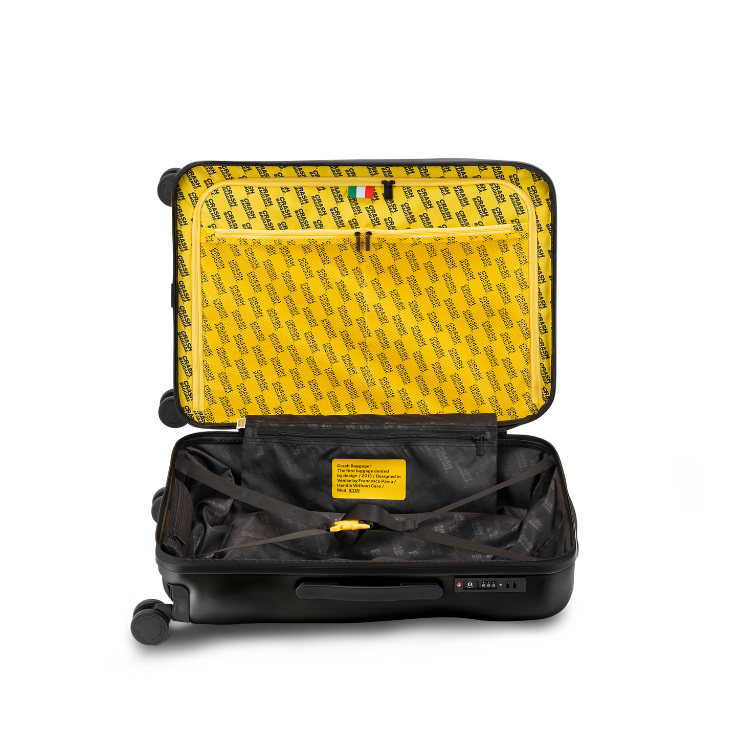 CRASH BAGGAGE ICON medium dented suitcase