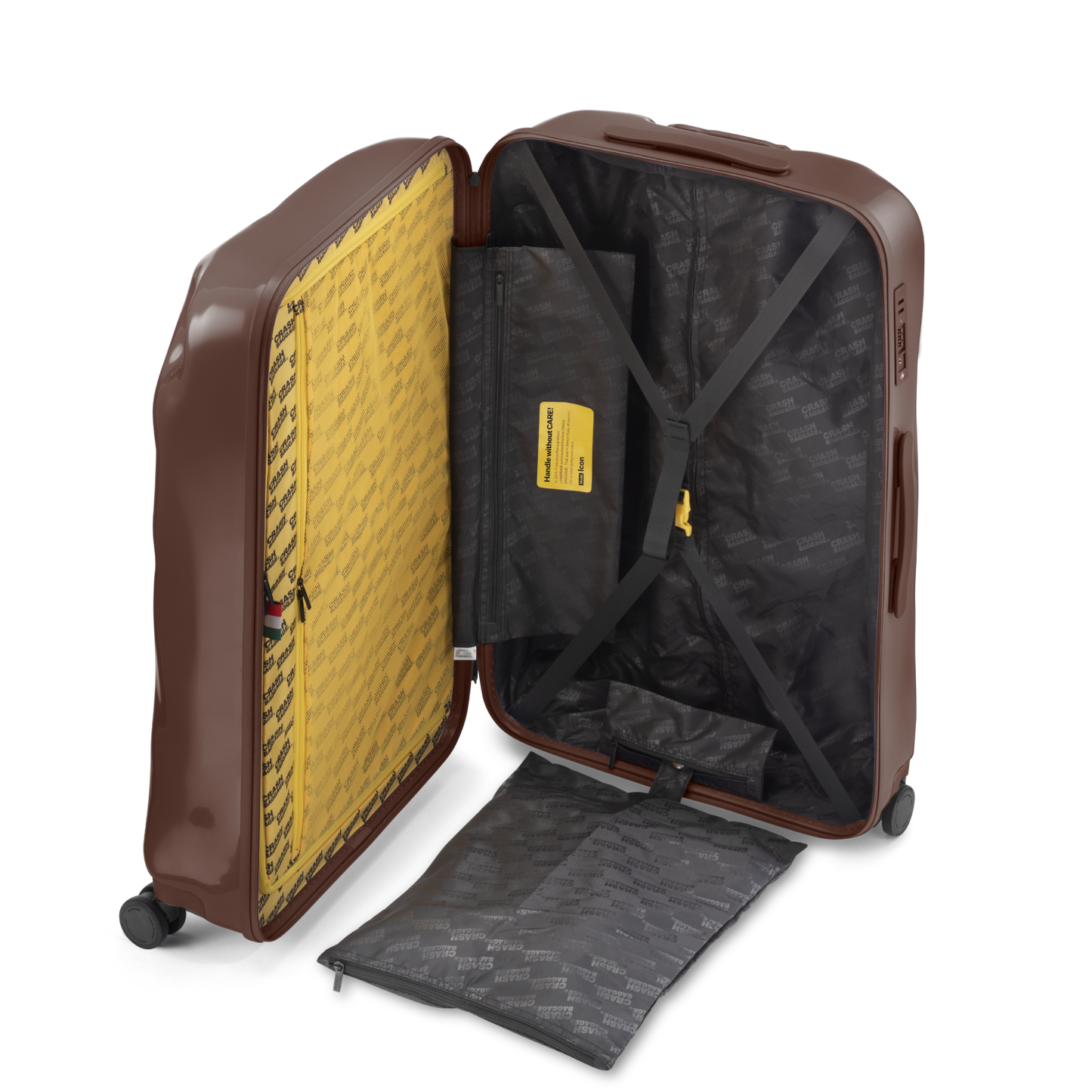 CRASH BAGGAGE ICON Large Dented Suitcase