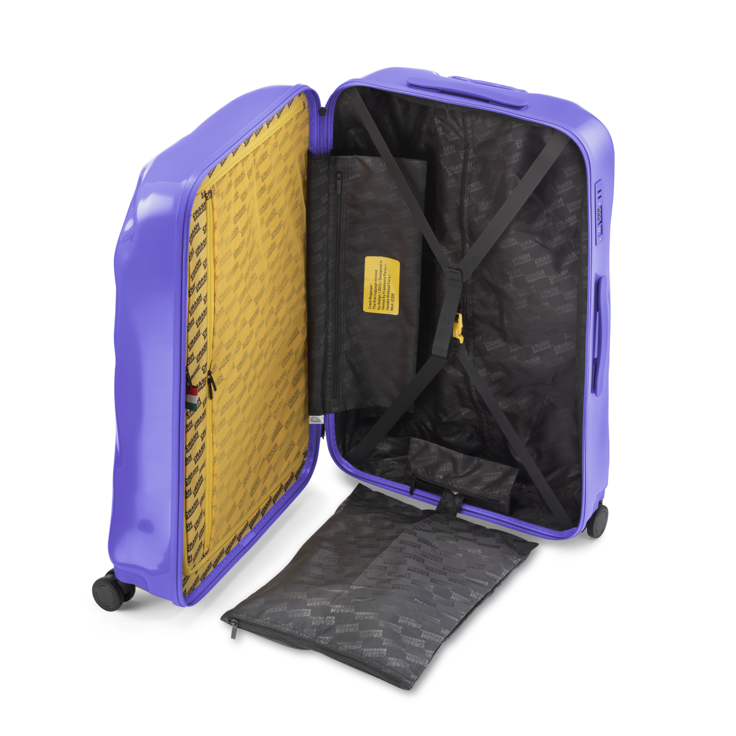 CRASH BAGGAGE ICON Large Dented Suitcase