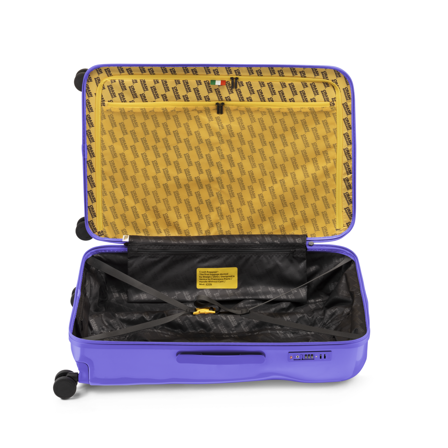 CRASH BAGGAGE ICON Large Dented Suitcase