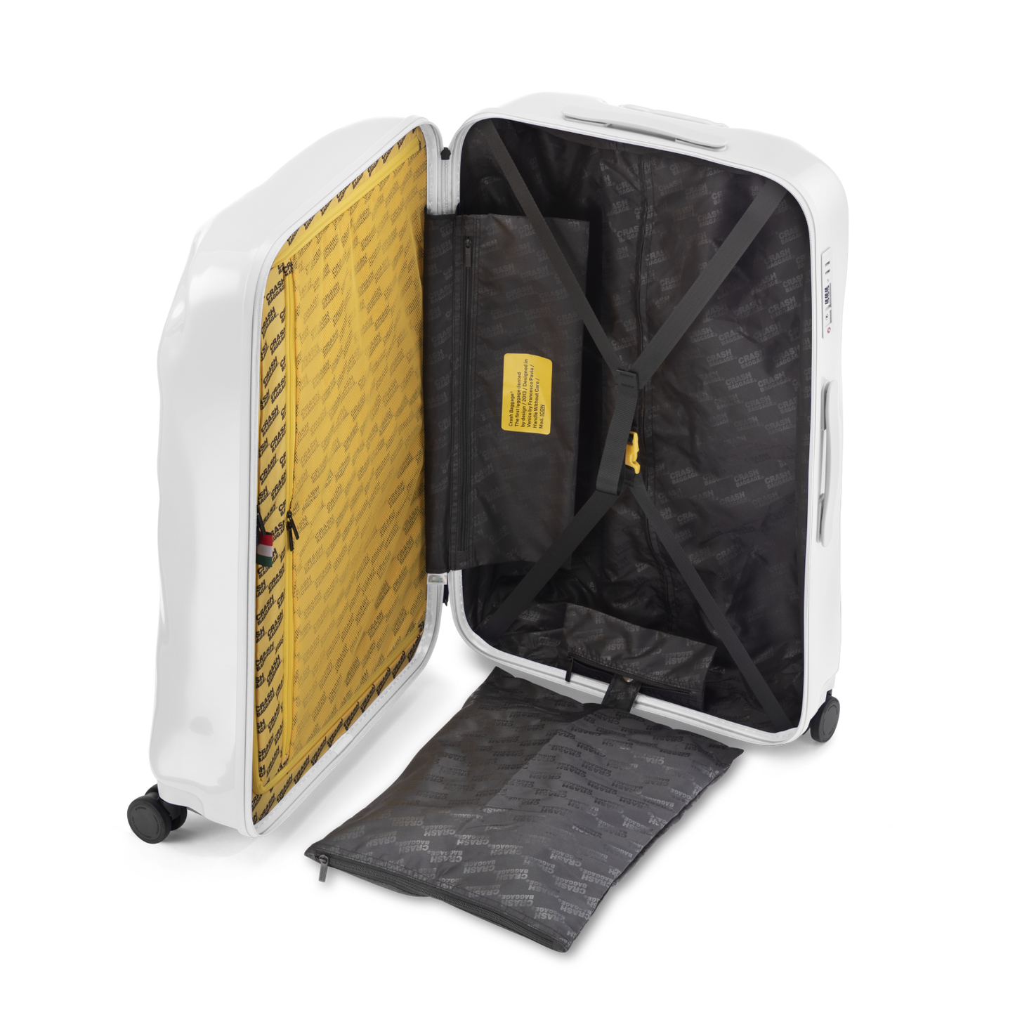 CRASH BAGGAGE ICON Large Dented Suitcase