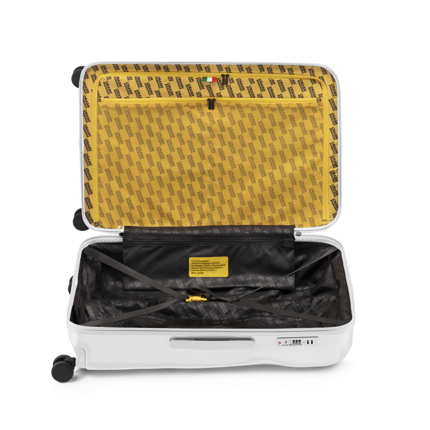 CRASH BAGGAGE ICON Large Dented Suitcase