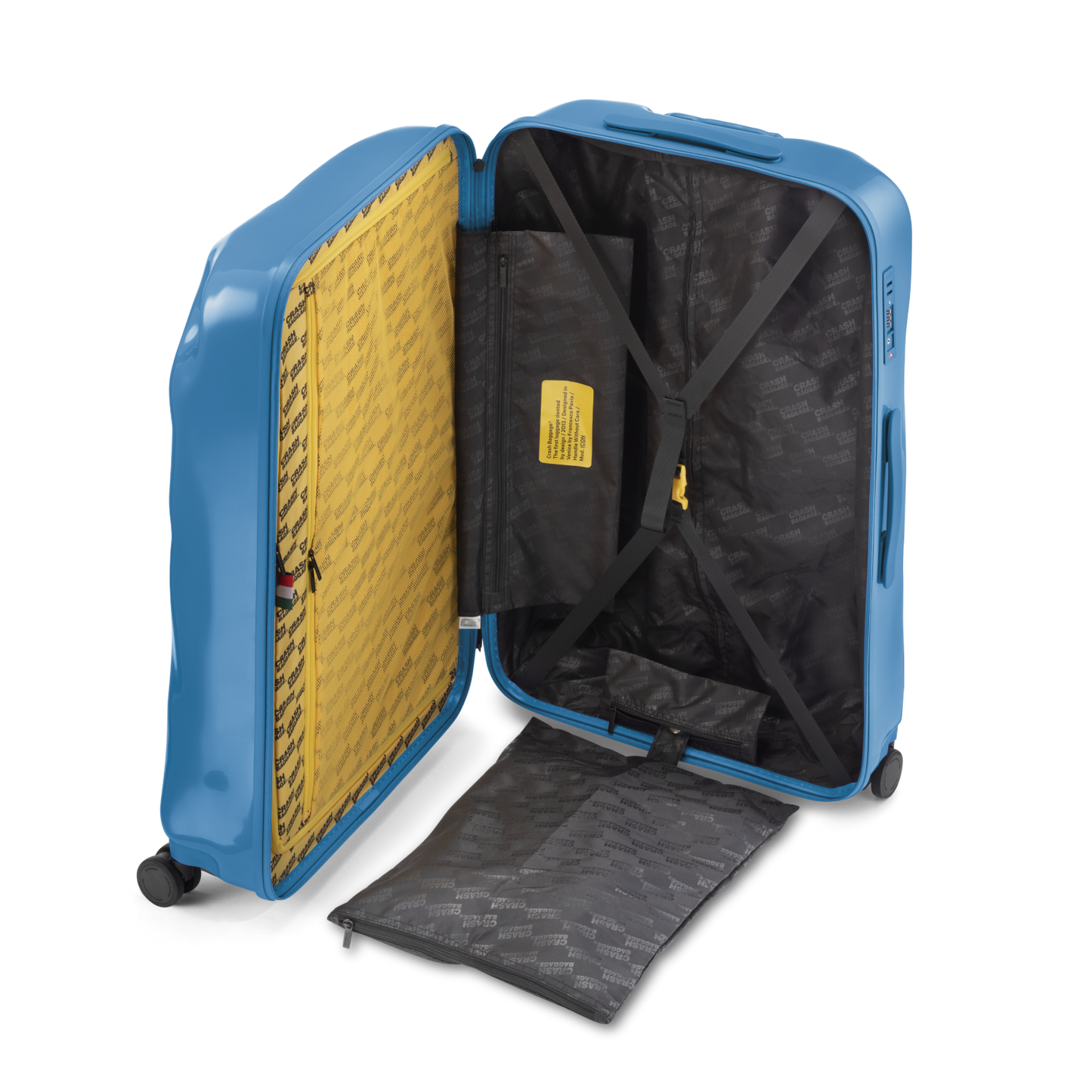 CRASH BAGGAGE ICON Large Dented Suitcase