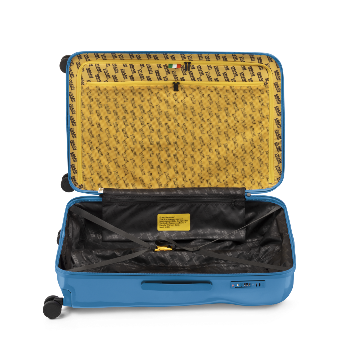 CRASH BAGGAGE ICON Large Dented Suitcase