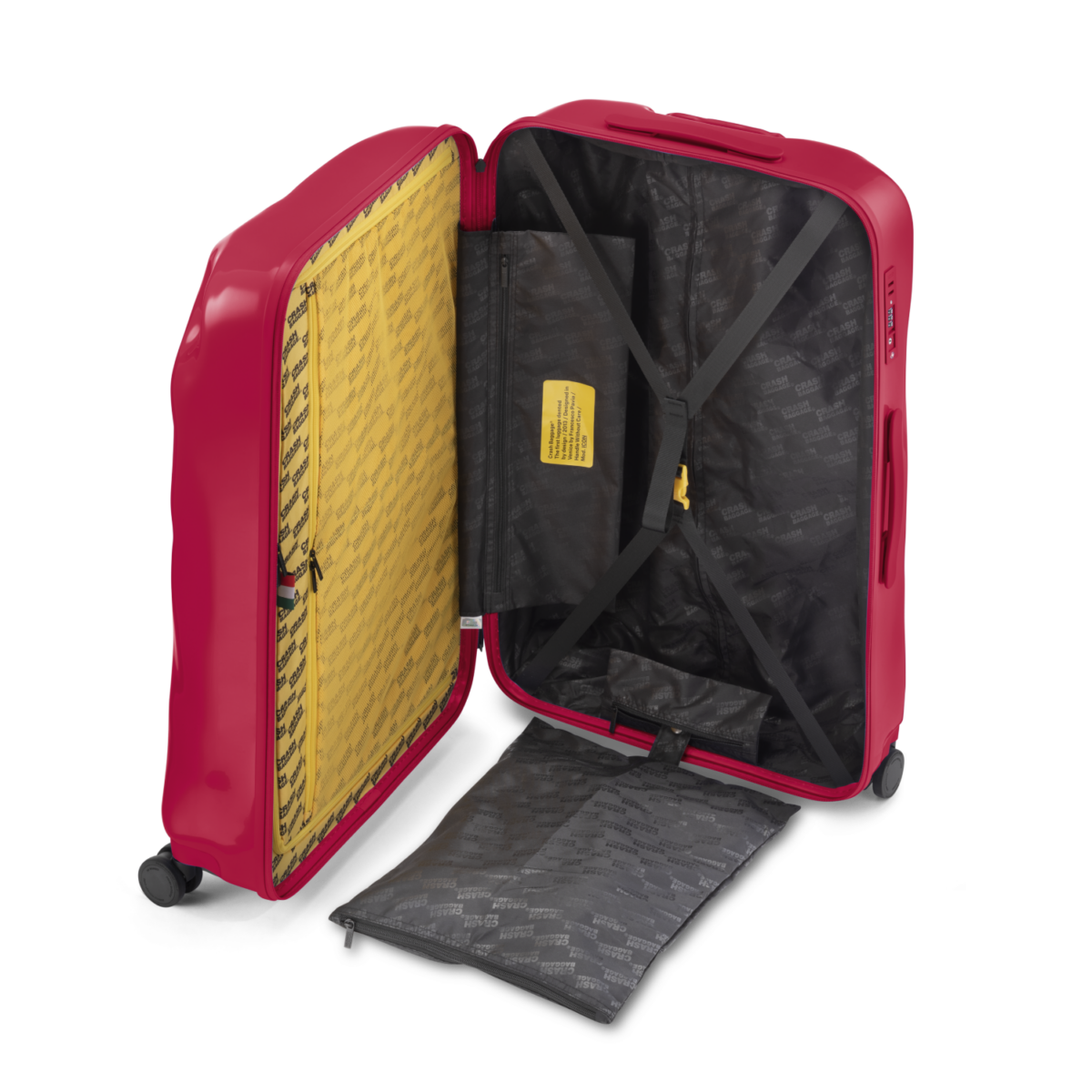 CRASH BAGGAGE ICON Large Dented Suitcase