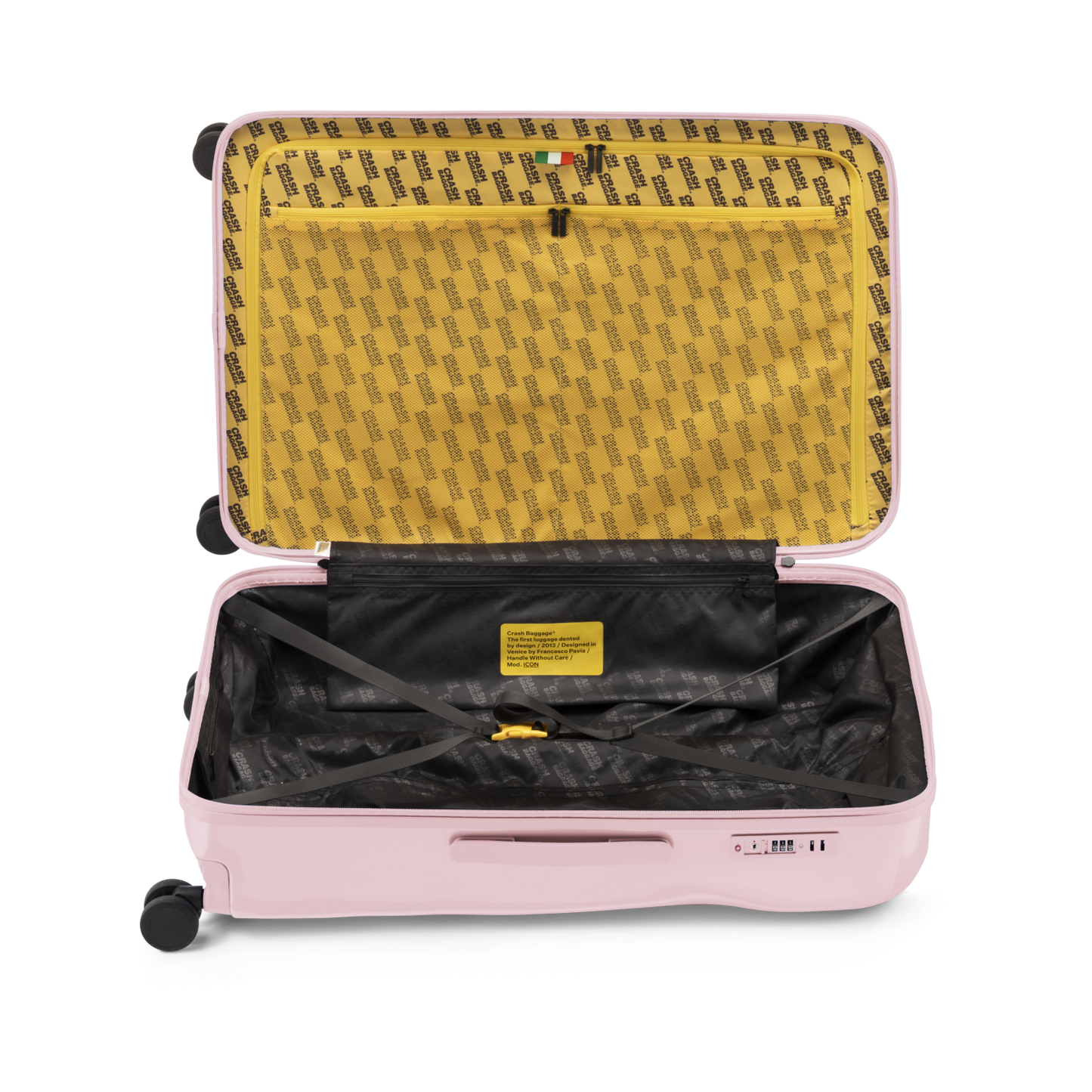 CRASH BAGGAGE ICON Large Dented Suitcase