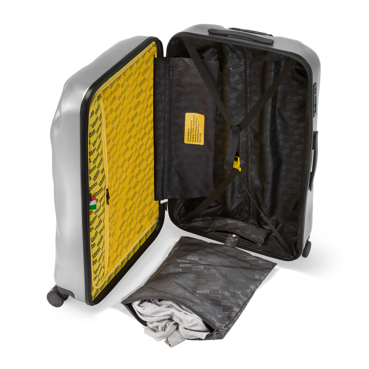 CRASH BAGGAGE ICON Large Dented Suitcase