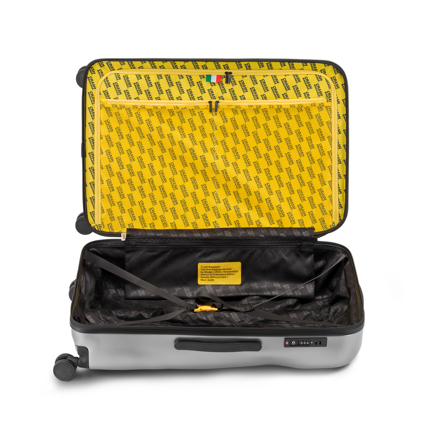 CRASH BAGGAGE ICON Large Dented Suitcase