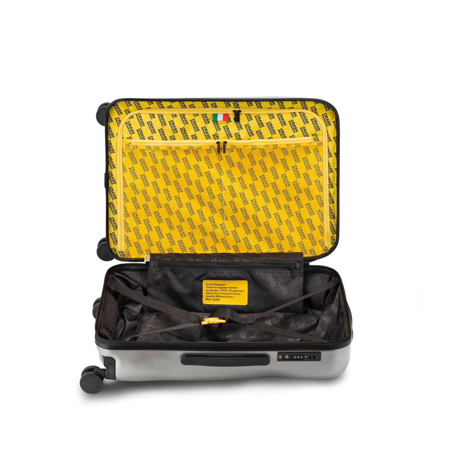 CRASH BAGGAGE ICON medium dented suitcase