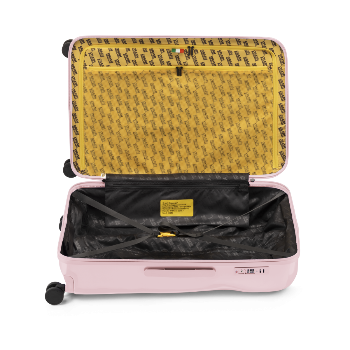 CRASH BAGGAGE ICON Large Dented Suitcase