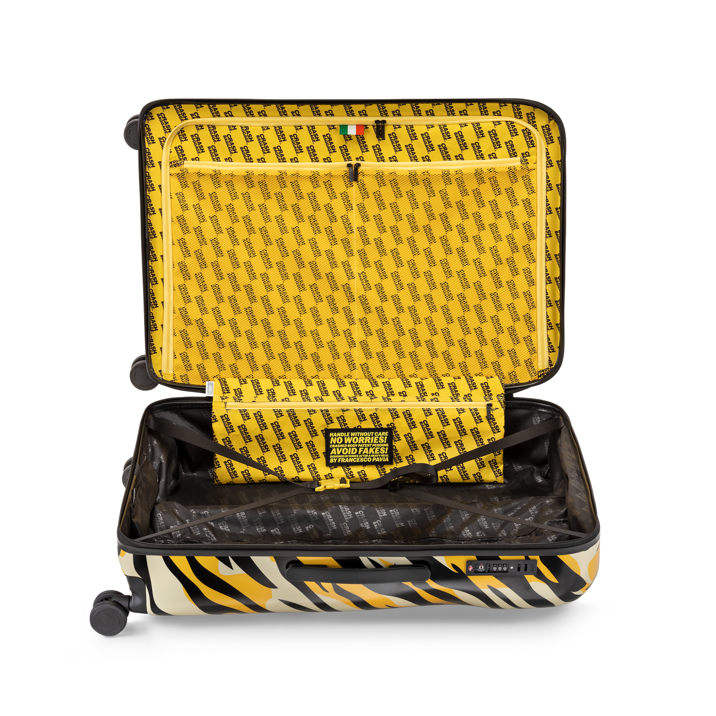 CRASH BAGGAGE ICON Large Dented Suitcase